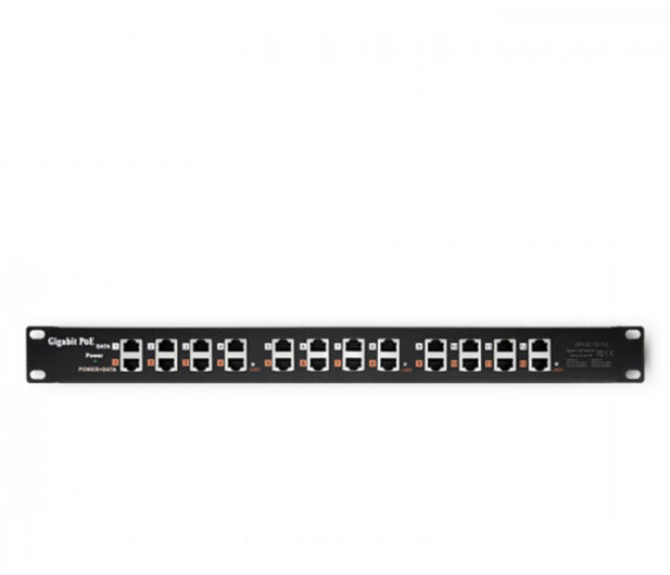 Qoltec Patch panel RACK 12 portów POE - 1329989 - zdjęcie